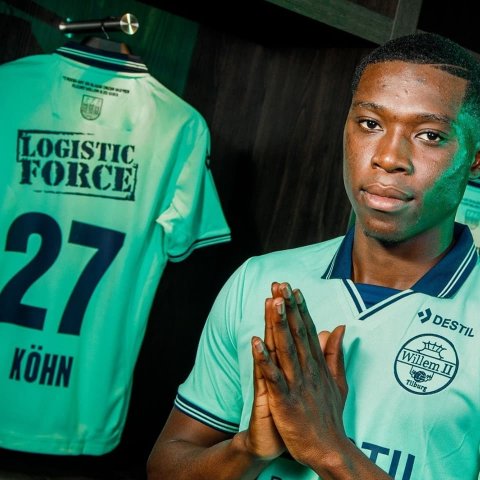 Nieuw uit-shirt Willem-II mét logo Logistic Force!